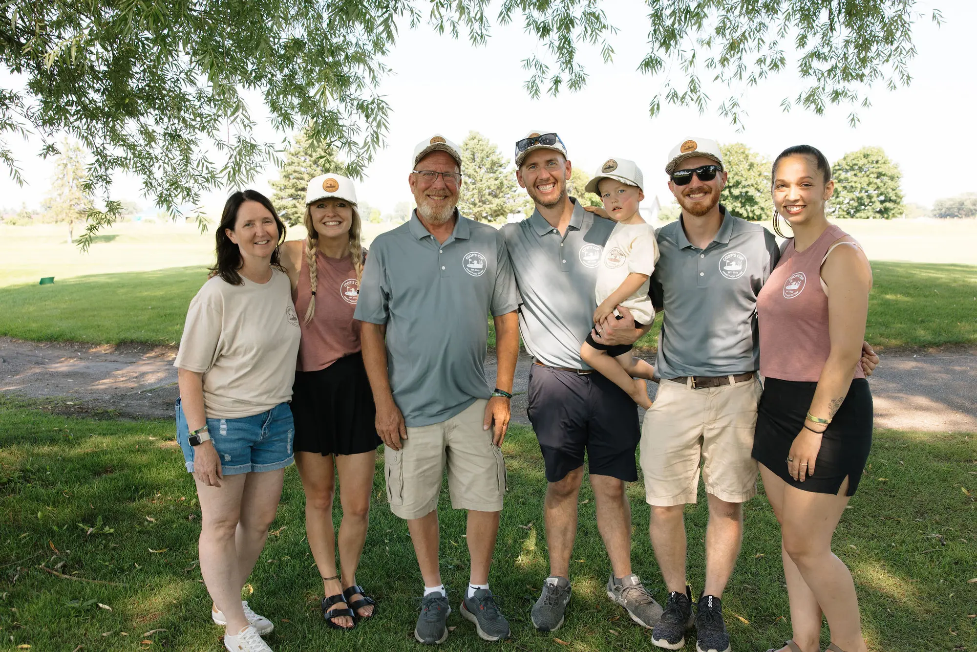 Friends gathered together at the 2026 Coop's Cup