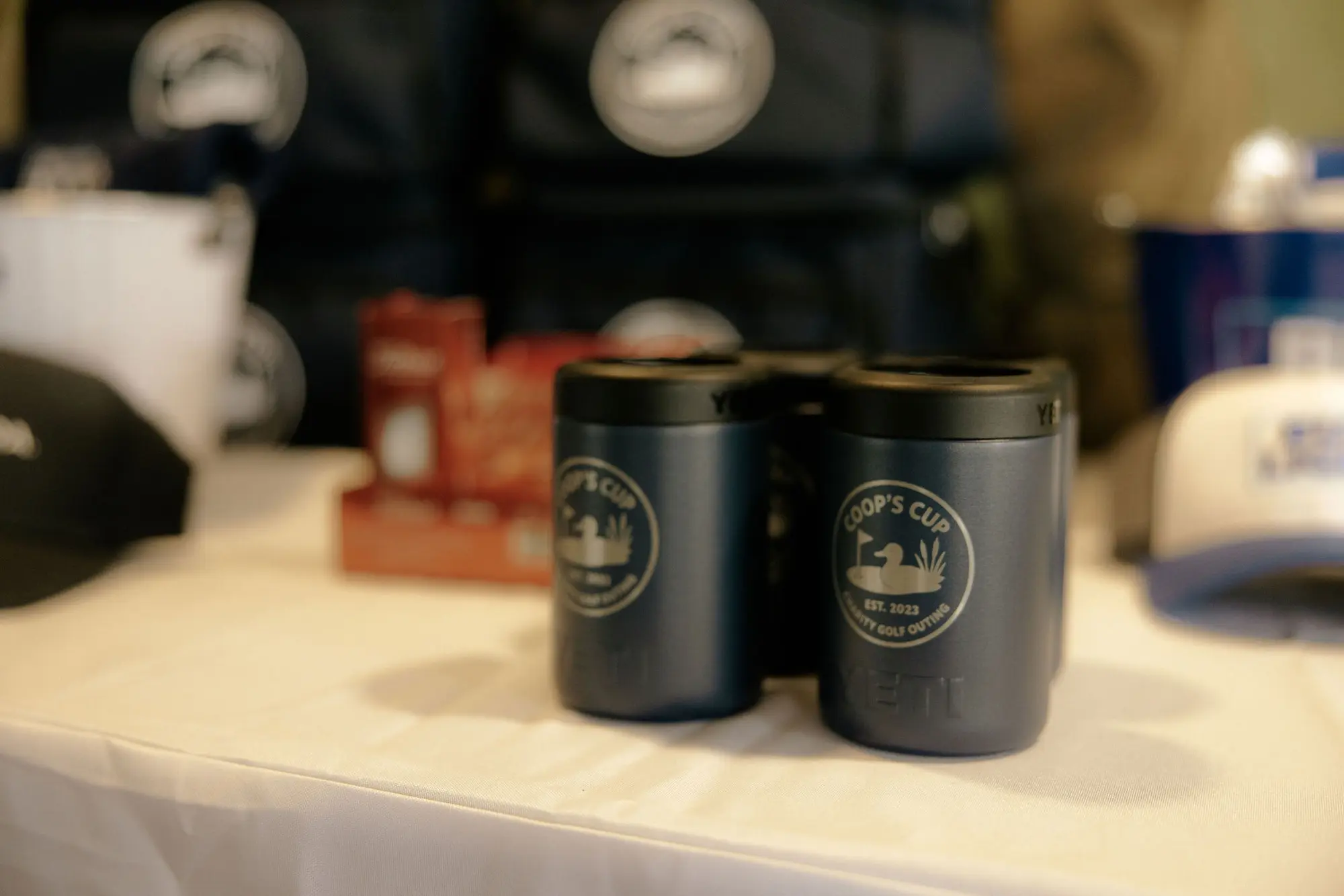 Coop's Cup merchandise and prizes